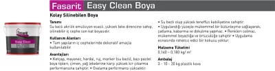 Fasarit Easy Clean Boya