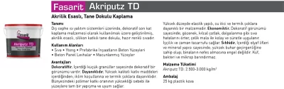 Fasarit Akriputz TD