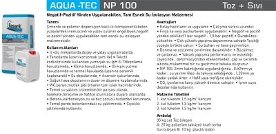 AQUA-TEC NP 100