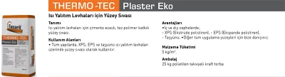 THERMO-TEC Plaster Eko