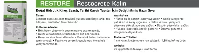 RESTORE Restocrete Kalın