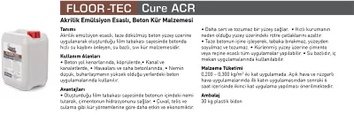 FLOOR-TEC Cure ACR