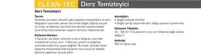 CLEAN-TEC Derz Temizleyici