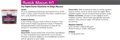 Rustik Macun H1